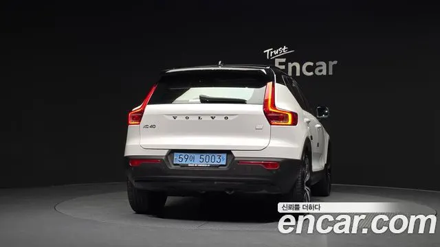 VOLVO XC40 RECHARGE 2022 — 34 337 км, белый, Корея — под ключ — фото 4