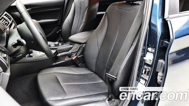 BMW 1 SERIES 2017 — 96 948 км, синий, Корея — под ключ — фото 9