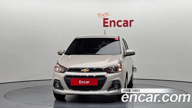 CHEVROLET SPARK 2016 — 87 662 км, белый-перламутр, Корея — под ключ — фото 3