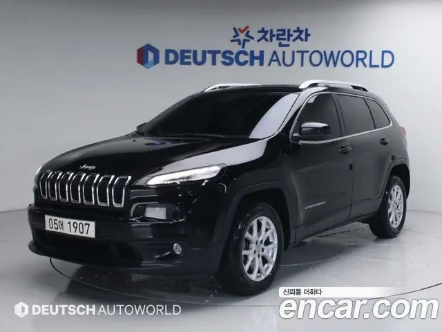JEEP CHEROKEE 2017 — 67 697 км, чёрный, Корея — под ключ — фото 11