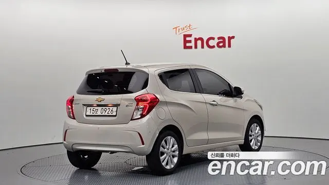 CHEVROLET SPARK 2016 — 87 662 км, белый-перламутр, Корея — под ключ — фото 2