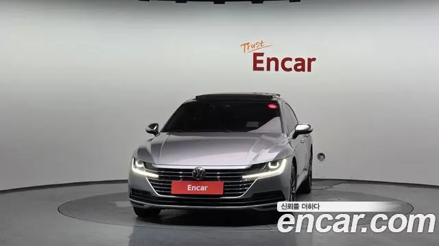 VOLKSWAGEN ARTEON 2019 — 130 751 км, серебристо-серый, Корея — под ключ — фото 3