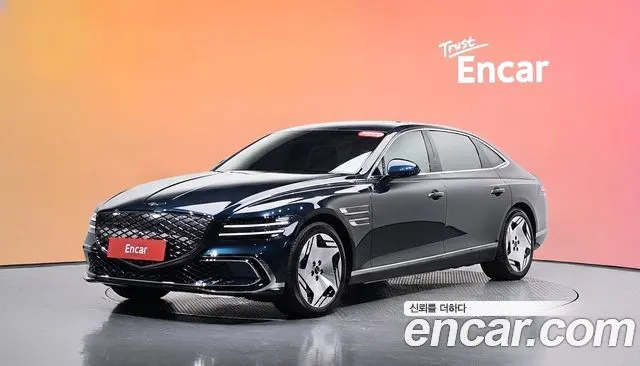 GENESIS ELECTRIFIED G80 2025 — 11 855 км, бирюзовый, Корея — под ключ — фото 2