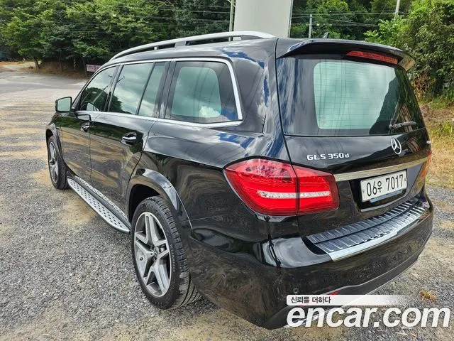 MERCEDES-BENZ GLS-CLASS X166 2017 — 100 000 км, чёрный, Корея — под ключ — фото 5