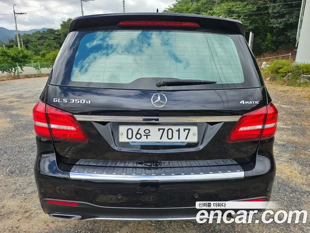 MERCEDES-BENZ GLS-CLASS X166 2017 — 100 000 км, чёрный, Корея — под ключ — фото 7