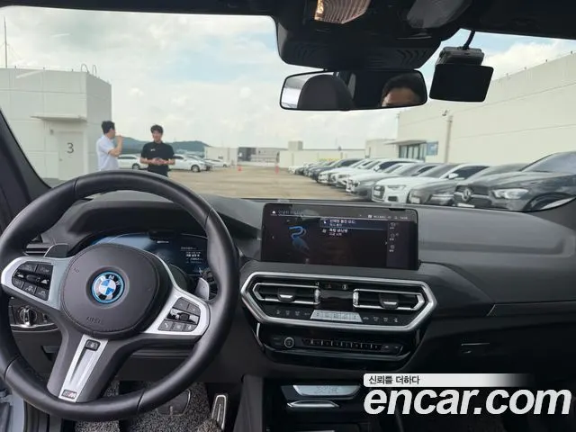 BMW X3 2023 — 21 871 км, светло-серебристый, Корея — под ключ — фото 5