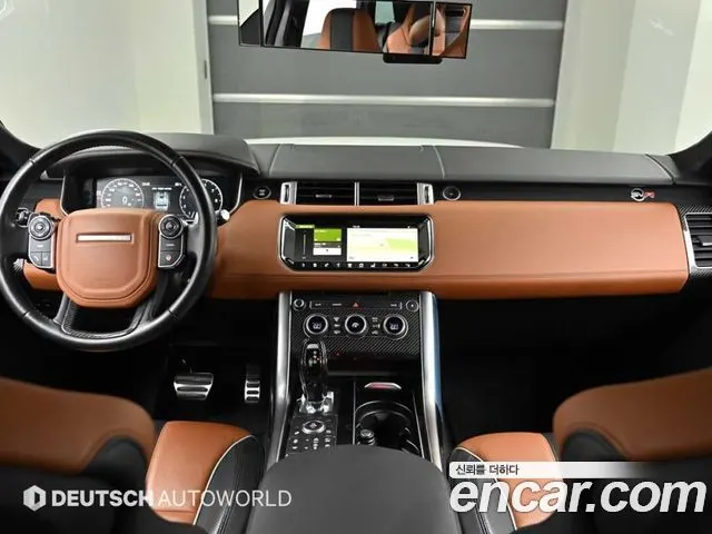 LAND ROVER RANGE ROVER SPORT 2017 — 48 460 км, белый, Корея — под ключ — фото 7
