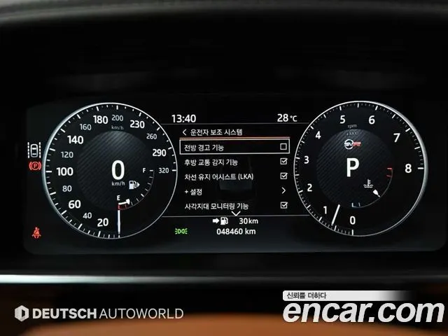 LAND ROVER RANGE ROVER SPORT 2017 — 48 460 км, белый, Корея — под ключ — фото 8