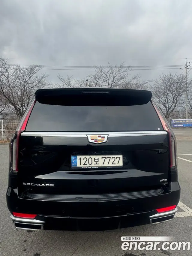 CADILLAC ESCALADE 2021 — 59 000 км, чёрный, Корея — под ключ — фото 4