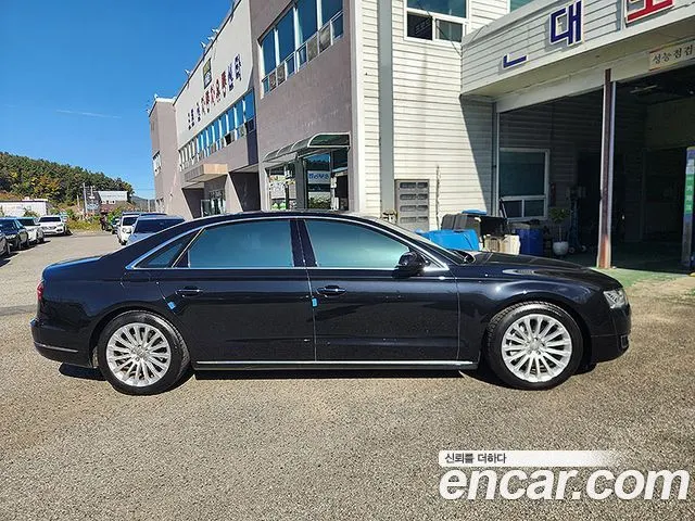 AUDI A8 2015 — 179 000 км, чёрный, Корея — под ключ — фото 4