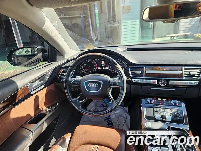AUDI A8 2015 — 179 000 км, чёрный, Корея — под ключ — фото 10