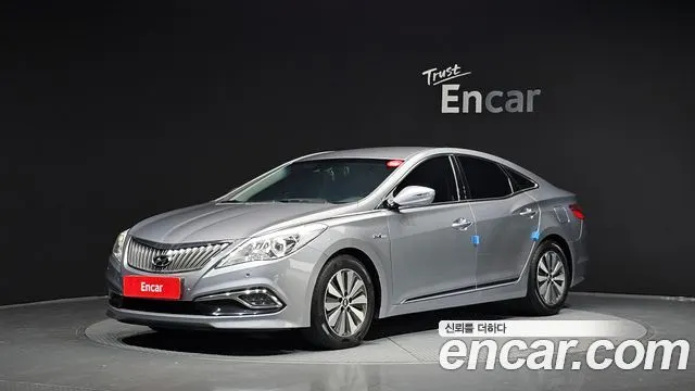 HYUNDAI GRANDEUR HYBRID 2016 — 171 973 км, серебристо-серый, Корея — под ключ — фото 1