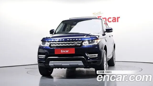 LAND ROVER RANGE ROVER SPORT 2016 — 218 707 км, синий, Корея — под ключ — фото 3