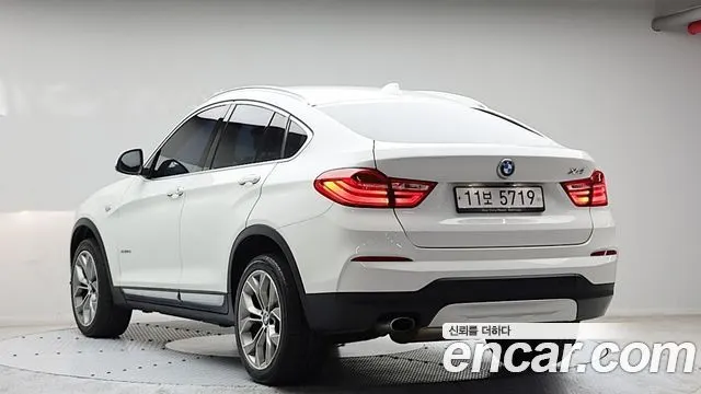 BMW X4 2015 — 90 865 км, белый, Корея — под ключ — фото 2