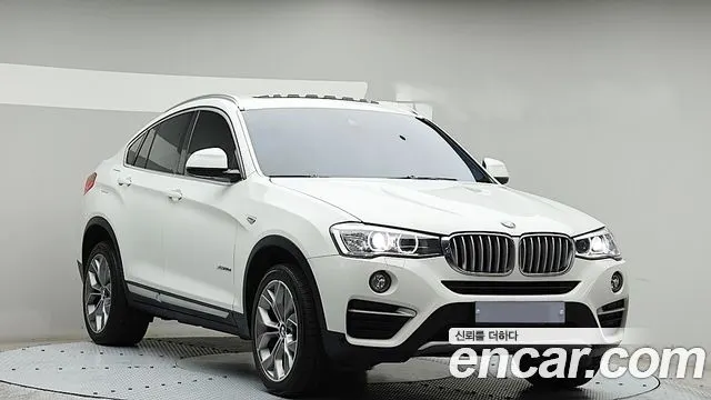 BMW X4 2015 — 90 865 км, белый, Корея — под ключ — фото 3