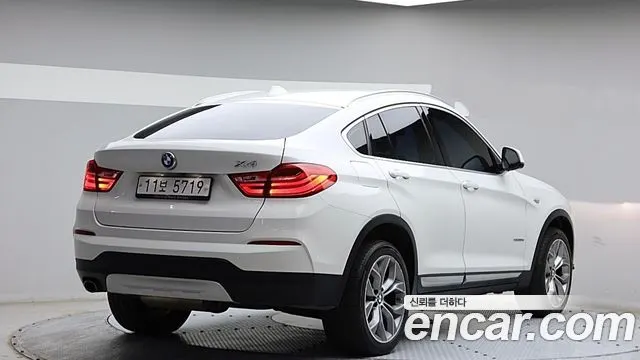 BMW X4 2015 — 90 865 км, белый, Корея — под ключ — фото 4