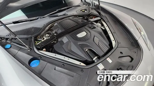 PORSCHE PANAMERA 2018 — 98 351 км, серебристо-серый, Корея — под ключ — фото 6