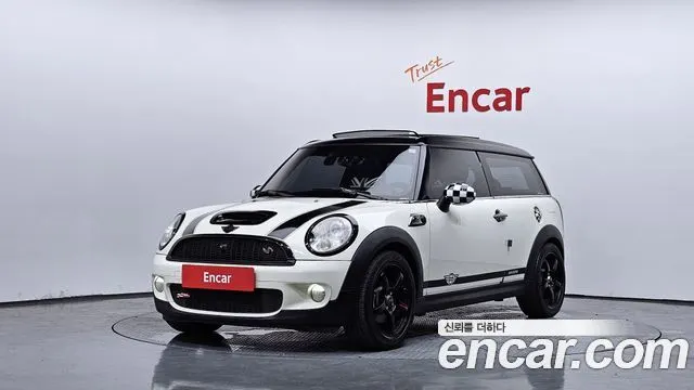 MINI COOPER S CLUBMAN 2010 — 195 958 км, белый-перламутр, Корея — под ключ — фото 1