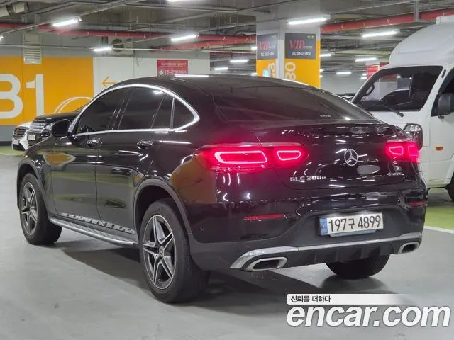 MERCEDES-BENZ GLC-CLASS X253 2021 — 90 021 км, чёрный, Корея — под ключ — фото 4