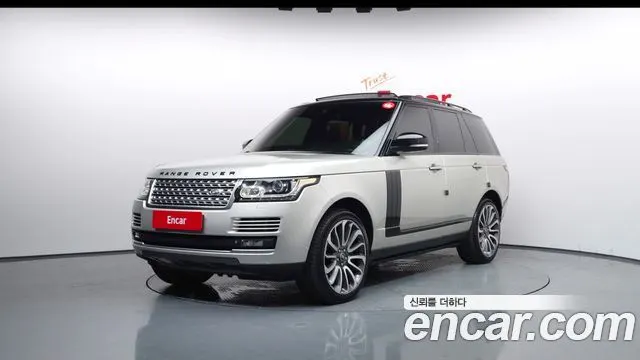 LAND ROVER RANGE ROVER (4 ПОК.) — из Кореи под ключ
