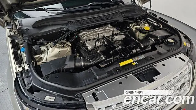 LAND ROVER RANGE ROVER (4 ПОК.) 2014 — 133 382 км, белый-перламутр, Корея — под ключ — фото 6