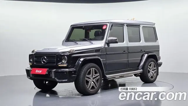 MERCEDES-BENZ G-CLASS W463 2013 — 183 043 км, чёрный, Корея — под ключ — фото 1