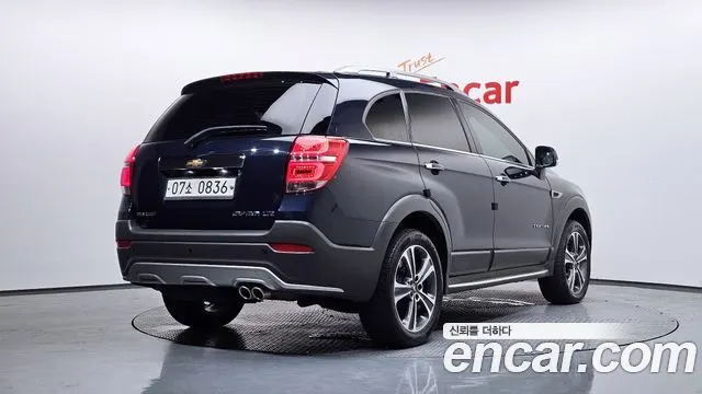 CHEVROLET CAPTIVA 2016 — 113 951 км, синий, Корея — под ключ — фото 2