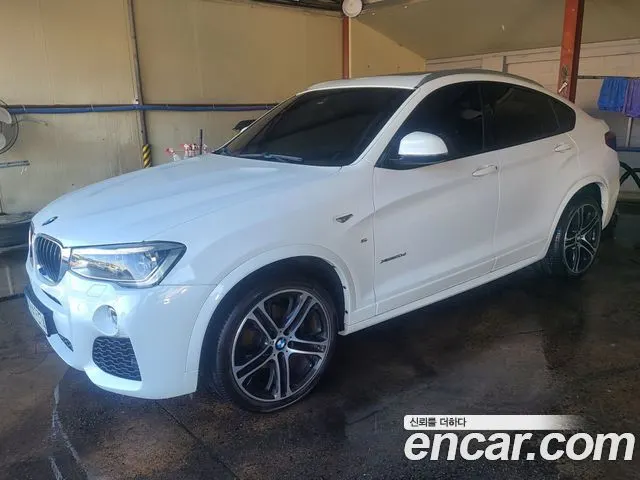 BMW X4 2018 — 164 191 км, белый, Корея — под ключ — фото 1