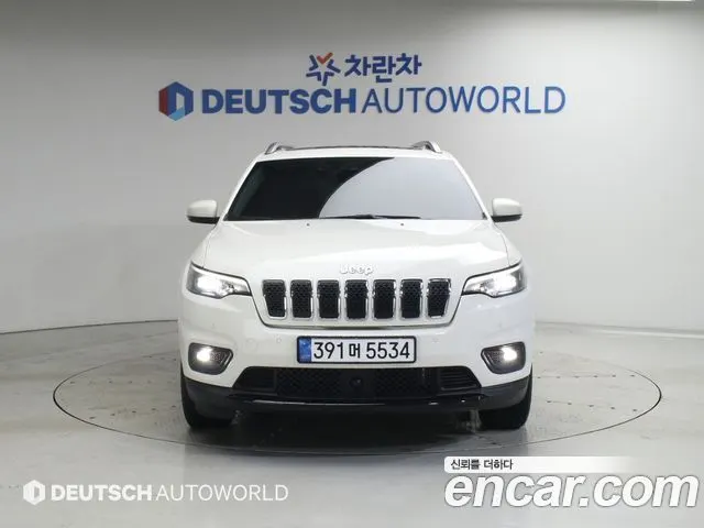 JEEP CHEROKEE (KL) 2019 — 58 684 км, белый, Корея — под ключ — фото 3