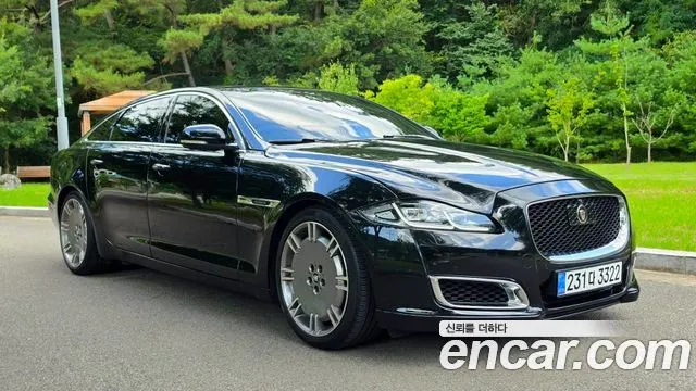 JAGUAR ALL NEW XJ 2018 — 100 655 км, чёрный, Корея — под ключ — фото 3