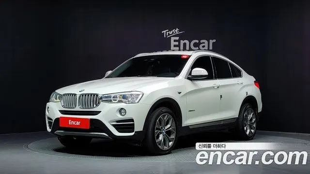 BMW X4 2015 — 121 517 км, белый, Корея — под ключ — фото 1