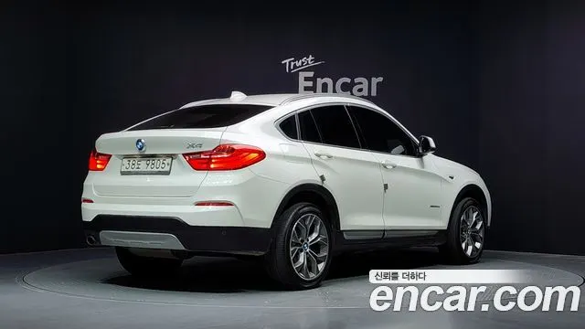 BMW X4 2015 — 121 517 км, белый, Корея — под ключ — фото 2