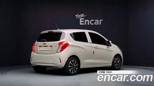 CHEVROLET SPARK 2018 — 73 008 км, белый-перламутр, Корея — под ключ — фото 2