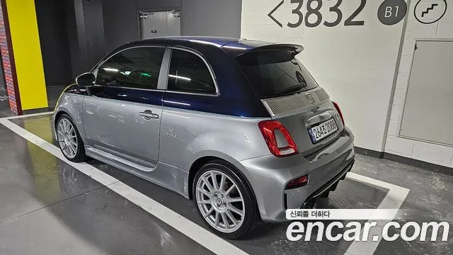 FIAT 500 2018 — 20 800 км, серебристый, Корея — под ключ — фото 5