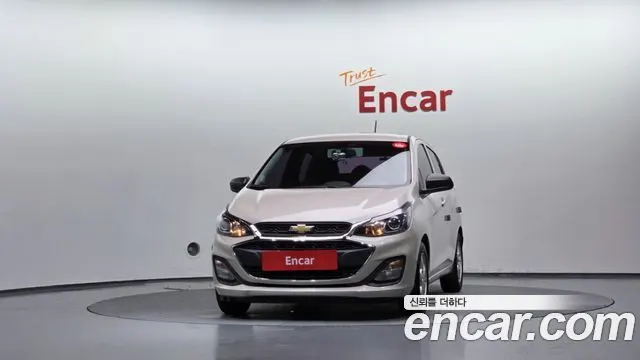 CHEVROLET SPARK 2019 — 75 300 км, белый-перламутр, Корея — под ключ — фото 3