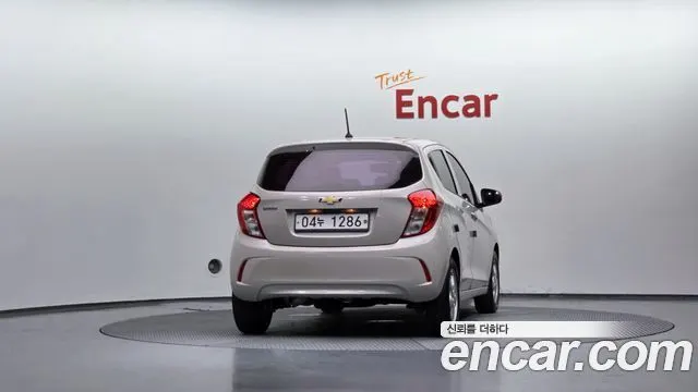 CHEVROLET SPARK 2019 — 75 300 км, белый-перламутр, Корея — под ключ — фото 4