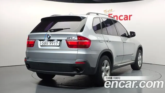 BMW X5 2007 — 219 709 км, серебристо-серый, Корея — под ключ — фото 2