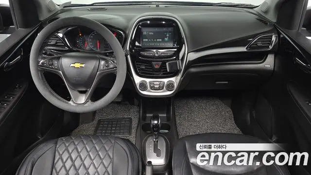 CHEVROLET SPARK 2016 — 154 725 км, чёрный, Корея — под ключ — фото 7