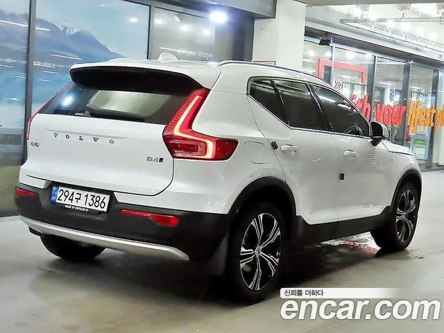 VOLVO XC40 2022 — 32 172 км, белый, Корея — под ключ — фото 4