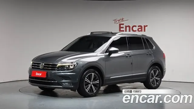 VOLKSWAGEN TIGUAN — из Кореи под ключ