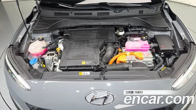 HYUNDAI KONA HYBRID 2023 — 68 848 км, серый, Корея — под ключ — фото 6