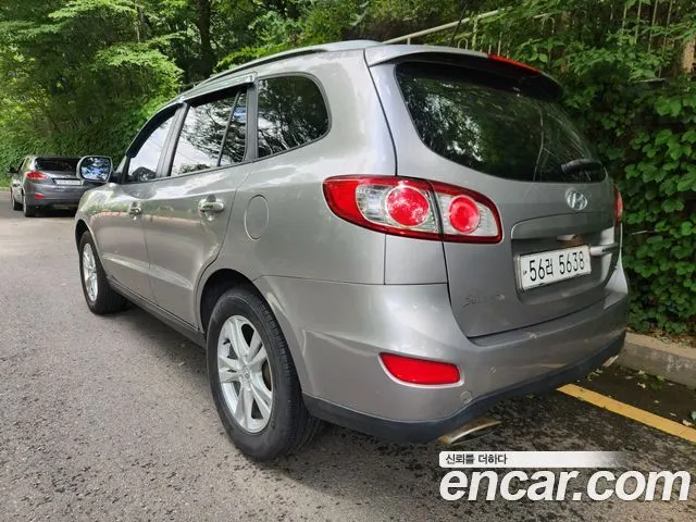 HYUNDAI SANTA FE 2011 — 120 351 км, серебристо-серый, Корея — под ключ — фото 2