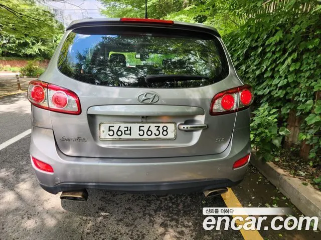 HYUNDAI SANTA FE 2011 — 120 351 км, серебристо-серый, Корея — под ключ — фото 4