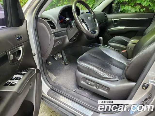 HYUNDAI SANTA FE 2011 — 120 351 км, серебристо-серый, Корея — под ключ — фото 10