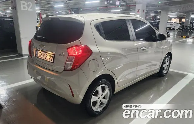 CHEVROLET SPARK 2017 — 69 927 км, белый-перламутр, Корея — под ключ — фото 5