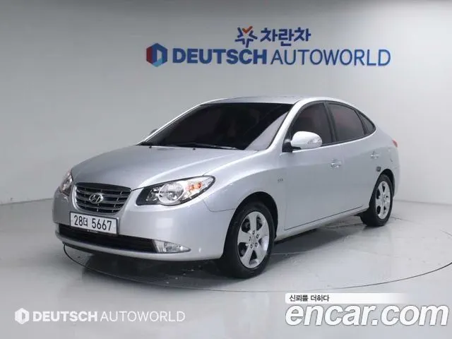 HYUNDAI AVANTE 2010 — 165 294 км, серебристый, Корея — под ключ — фото 12