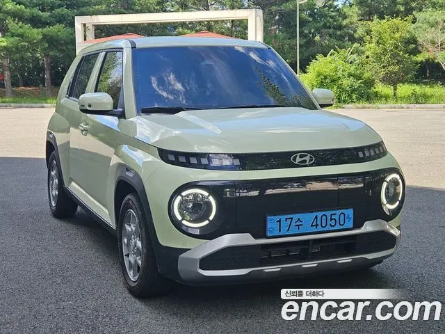 HYUNDAI CASPER ELECTRIC 2025 — 4 100 км, салатовый, Корея — под ключ — фото 2
