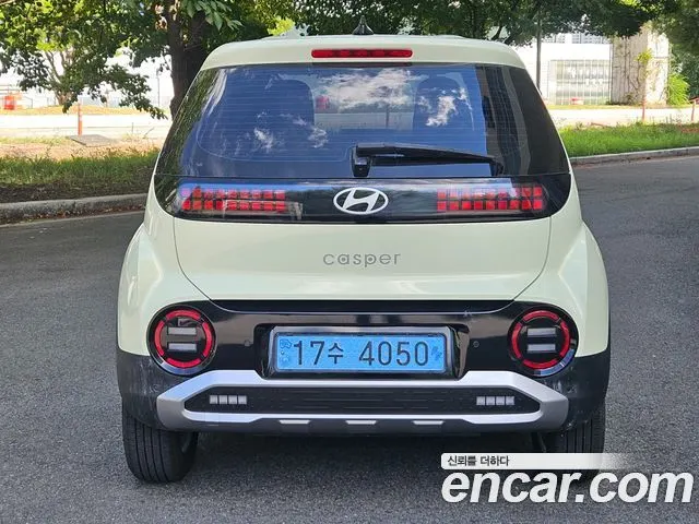 HYUNDAI CASPER ELECTRIC 2025 — 4 100 км, салатовый, Корея — под ключ — фото 4
