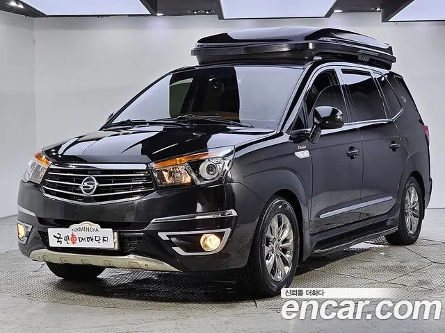 KGM KORANDO TURISMO 2018 — 120 000 км, чёрный, Корея — под ключ — фото 12