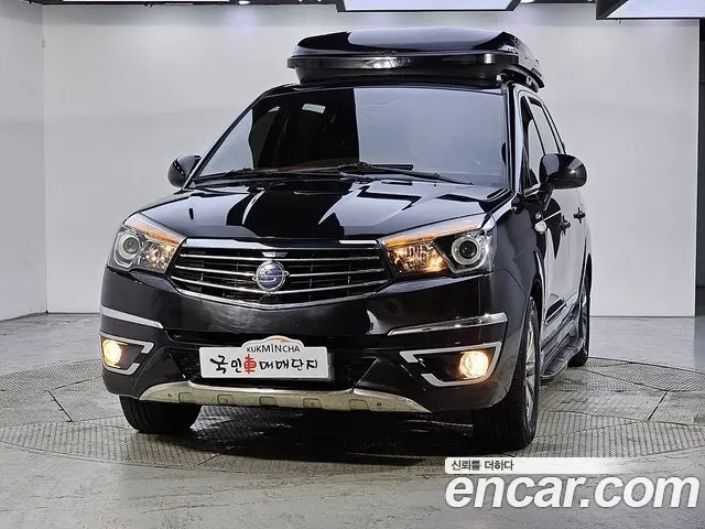 KGM KORANDO TURISMO 2018 — 120 000 км, чёрный, Корея — под ключ — фото 3